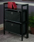 Фото #2 товара Torino 3-Pc Set Folding Bookcase with Fabric Basket