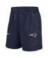 Men's Navy New England Patriots Blitz Victory Performance Shorts