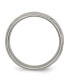 Фото #3 товара Titanium Satin Swirl Design Wedding Band Ring