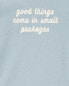 Baby Good Things Come In Small Packages Long-Sleeve Bodysuit 6M