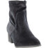 Фото #4 товара COCONUTS by Matisse Dotty Glitter Zippered Booties Womens Black Dress Boots DOTT