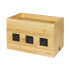 Фото #3 товара LogiLink KAB0076 - Logitech Kabelbox aus Bambus - Power extension cover - Wood - Wood - 140 mm - 255 mm - 165 mm