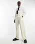 Фото #2 товара Only & Sons loose fit suit trousers in beige