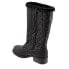 Trotters Benji 2.0 T2151-001 Womens Black Wide Leather Casual Dress Boots 7.5