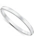 ფოტო #1 პროდუქტის Comfort Fit Wedding Band (2mm) in 14k Gold