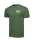 Фото #3 товара Men's Olive Miami Hurricanes OHT Military-Inspired Appreciation Comfort Colors T-shirt