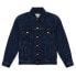 Фото #3 товара Куртка джинсовая Wrangler Authentic, темно-синяя, из органического и регулярного хлопка, с пуговицами, 100% хлопок, NAVEENA, 3/1 саржа.