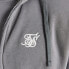 SIKSILK Essential Funnel Neck full zip sweatshirt