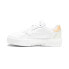 Puma Cali Court Leather Lace Up Womens White Sneakers Casual Shoes 39380212