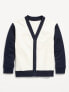 Фото #2 товара Color-Block Cardigan Sweater for Boys