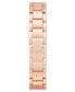 ფოტო #3 პროდუქტის Women's Rose Gold-Tone Bracelet Watch 37mm, Created for Macy's