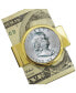 Men's Franklin Silver Half Dollar Coin Money Clip