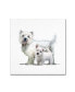 Фото #1 товара The Macneil Studio 'Westie' Canvas Art - 14" x 14"