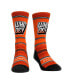 Фото #1 товара Men's and Women's Socks Cincinnati Bengals Slogan Crew Socks