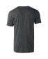 Фото #4 товара Men's Heathered Charcoal Brad Keselowski Vintage-Like Rookie T-shirt