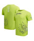 ფოტო #1 პროდუქტის Men's Green Rick and Morty 90s Rave Rickvival T-shirt