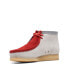 [26165076] Mens Clarks Originals Wallabee VCY 'Red Suede Grey'