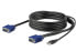 Фото #9 товара StarTech.com 10 ft. (3 m) USB KVM Cable for Rackmount Consoles - 3 m - USB - USB - VGA - Black - VGA