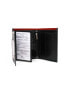 Фото #6 товара Мужское портмоне кожаное черное вертикальное без застежки Portfel-CE-PR-N4-VT.81-czerwony	Factory Price