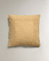 Embroidered linen cushion cover 50 x 50 см - фото #4