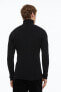 Фото #8 товара Muscle Fit Turtleneck Sweater