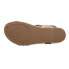 Фото #5 товара Corkys Keep It Metallic Wedge Womens Brown Casual Sandals 41-0322-BRZE