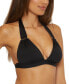 Women's Monaco Hardware-Trim Halter Bikini Top