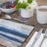 CREATIVE TOPS Blue Absract Large Premium Pack Of 4 Placemats