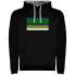 KRUSKIS Simply Black Bass Addicted Two-Colour hoodie