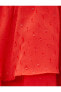 Фото #6 товара Вечернее платье Koton Шифон Каскадный V-образный воротник