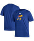 Фото #2 товара Men's Royal Kansas Jayhawks Logo Fresh T-shirt