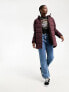 Vans foundry long MTE puffer jacket in brown S - фото #5