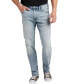 Фото #1 товара Брюки мужские Silver Jeans Co. модель Eddie Athletic Fit Tapered Leg Stretch