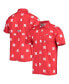 Фото #2 товара Men's Scarlet Nebraska Huskers Super Slack Tide Omni-Shade Button-Up Shirt