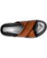 ფოტო #4 პროდუქტის Men's Montel Cross Strap Slide Sandal