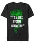 Фото #1 товара Jurassic Park Men's It's A Unix System I Know This Short Sleeve T-Shirt