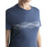 ფოტო #5 პროდუქტის ICEBREAKER Merino 150 Tech Lite III Mountain Lines short sleeve T-shirt