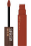 Фото #11 товара Помада матовая Maybelline SuperStay Matte Ink Coffee Edition 5 мл