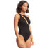 Seafolly 293370 Women's One Piece Swimsuit, Eco Collective Black, Size 12