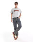 Фото #2 товара ASOS DESIGN cropped oversized t-shirt with Sevilla front print in grey marl