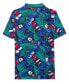 ფოტო #3 პროდუქტის Big Boys Short Sleeve Woven Shirt and Shorts