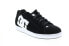 DC Net 302361-BLW Mens Black Suede Lace Up Skate Inspired Sneakers Shoes
