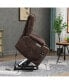 Фото #8 товара Large Power Lift Recliner Chair With Massage And Heat For Elderly, Overstuffed Wide Recliners, Heavy Duty Motion Mechanism With USB And Type C Ports, 2 Steel Cup Holders