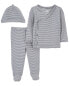 Baby 3-Piece PurelySoft Side-Snap Set NB