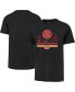 Фото #1 товара Men's Black Distressed San Francisco 49ers Faithful to the Bay Regional Franklin T-shirt