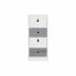 Фото #1 товара Тумба с ящиками DKD Home Decor Серый Белый Древесина павловнии (36 x 25 x 79 cm)