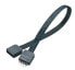 Фото #2 товара Akasa AK-CBLD01-50BK - Power cable - Black - 500 mm