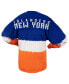 Фото #3 товара Women's Royal, Orange New York Islanders Ombre Long Sleeve T-shirt