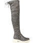Фото #2 товара Women's Salisa Wide Calf Lug Sole Boots