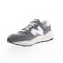 Фото #8 товара New Balance 574 M5740VPB Mens Gray Suede Lace Up Lifestyle Sneakers Shoes